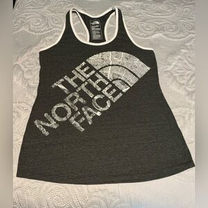 The North Face Black Graphic Fitted Tank Top